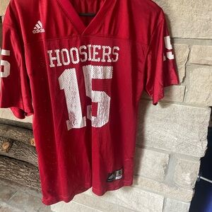 Adidas Red Hoosiers Sports Jersey